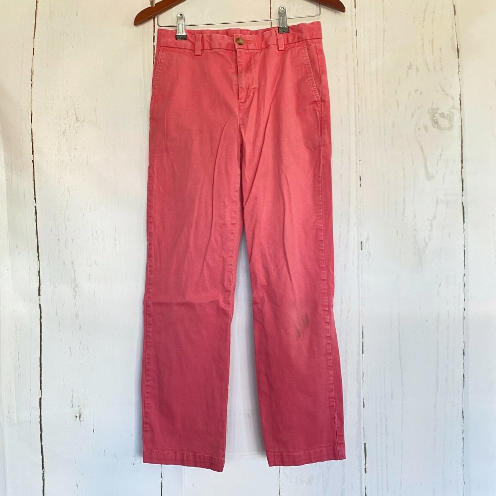 VINEYARD VINES Boys' Salmon Pink Pants Slacks Size 16